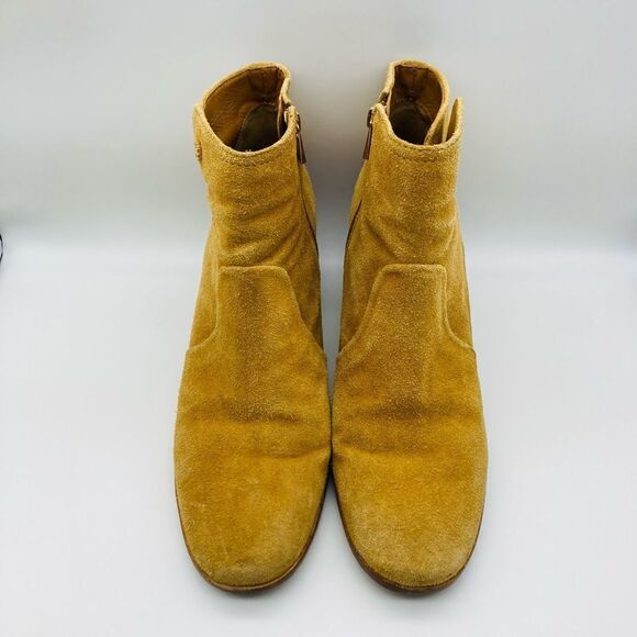 Tory Burch Sabe Caramel Suede Women’s Boots 10M - Picture 3 of 12